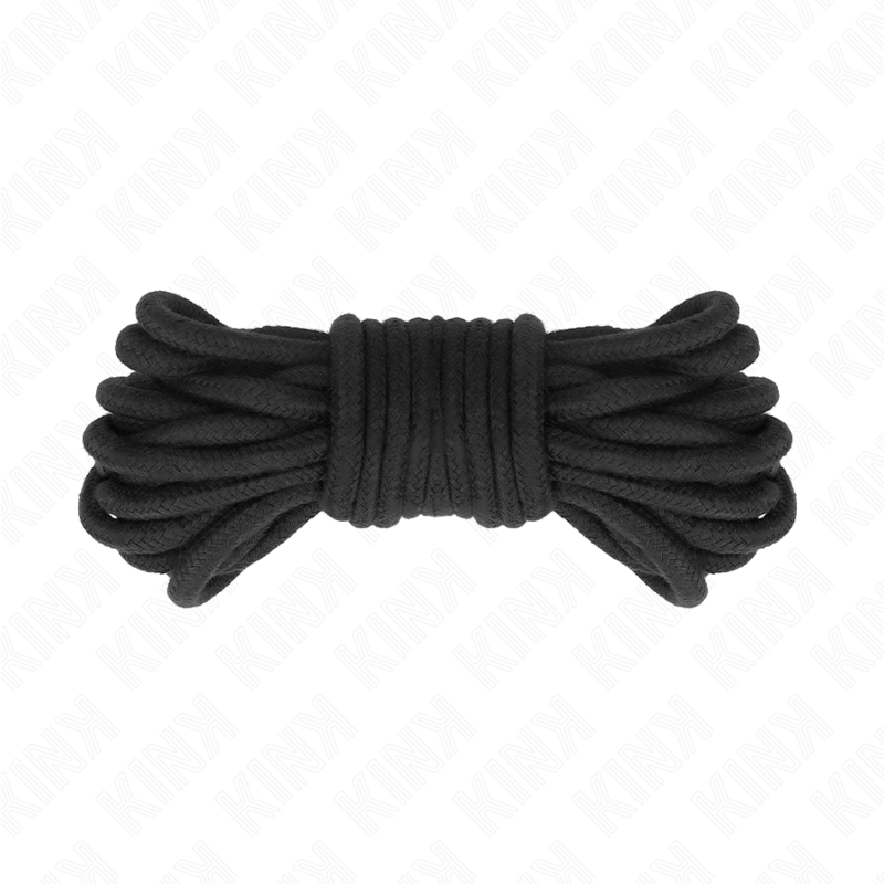 Kink Corda - Accessorio intimo, colore cotone 5 nera - vista laterale