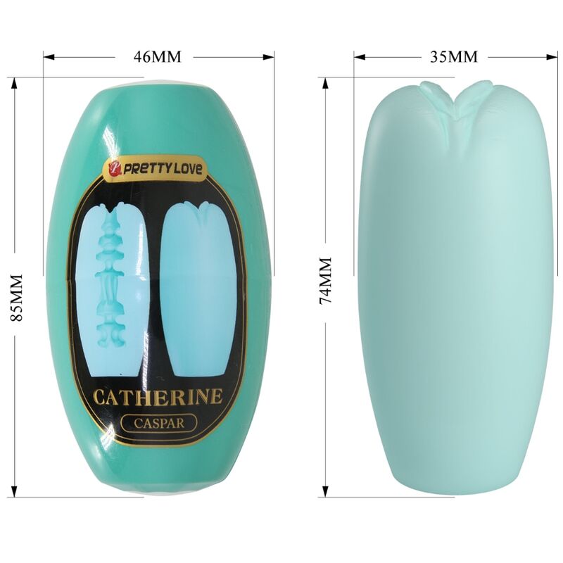 Pretty Love Catherine - Dispositivo per uomo, colore verde - retro