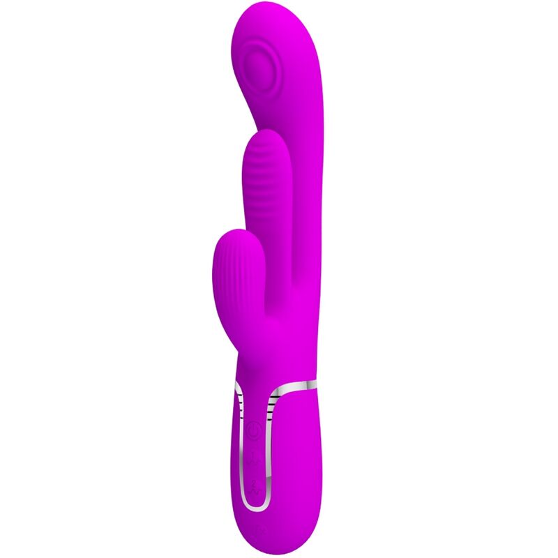Pretty Love Shania - Massaggiatore doppio, colore rosa