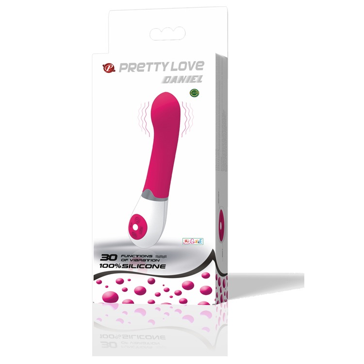 Pretty Love Flirtazione Daniel - Massaggiatore curvo - vista laterale
