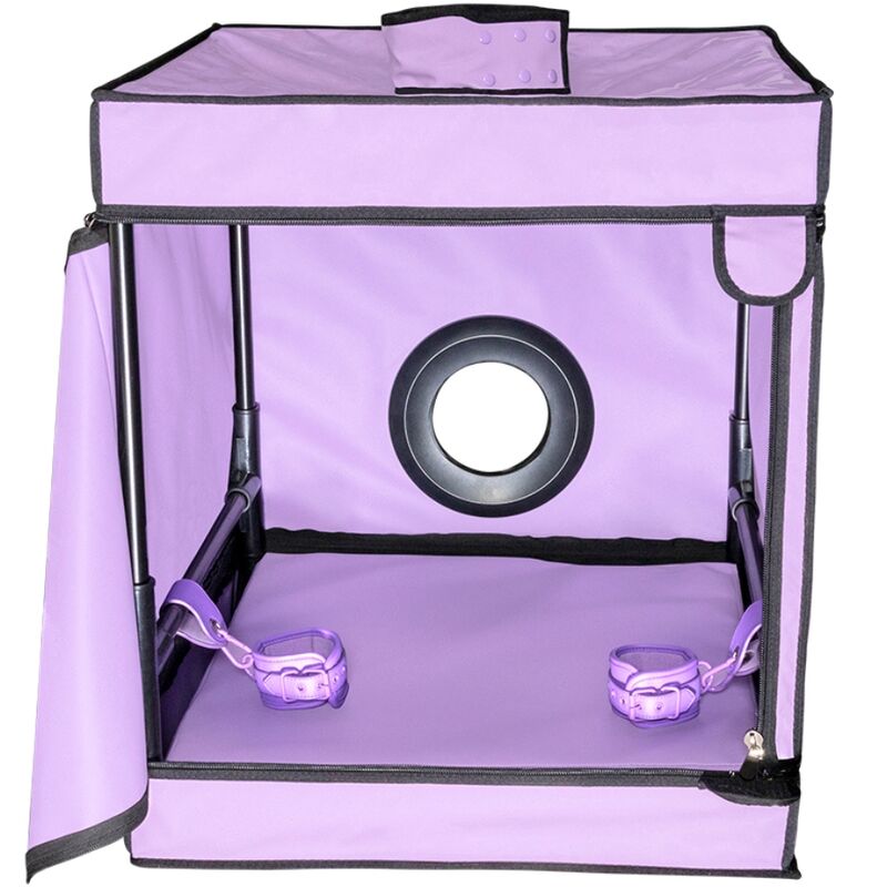 Secret Dome Kink Club Cabina Bukkake - Accessorio intimo, colore viola - vista laterale