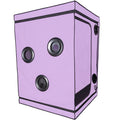Secret Dome Kink Club Cabin Scandale - Accessorio intimo, colore viola