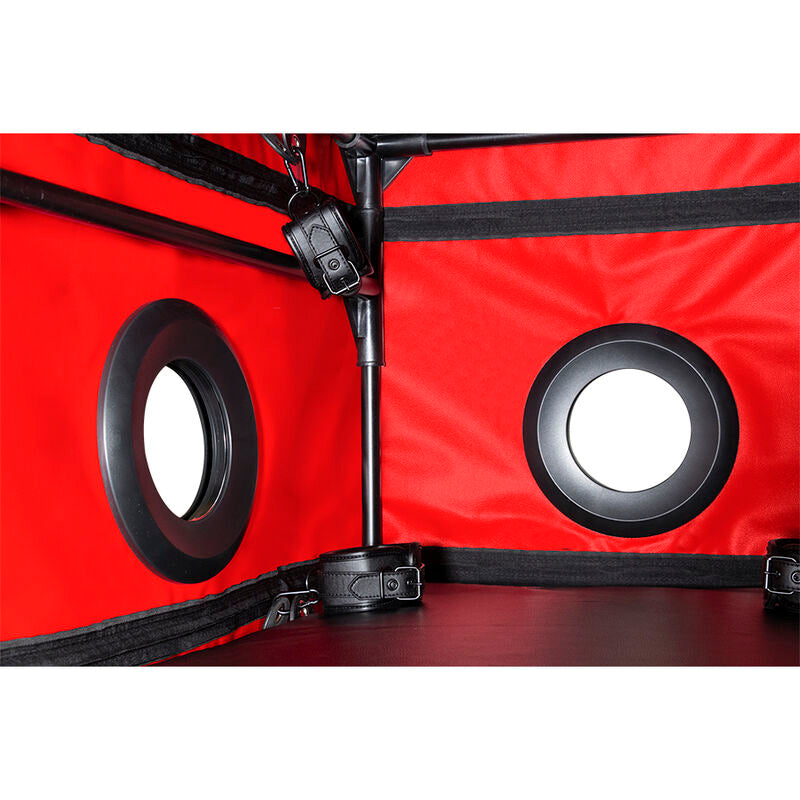 Secret Dome Kink Club - Accessorio intimo, colore nero rosso - dettaglio