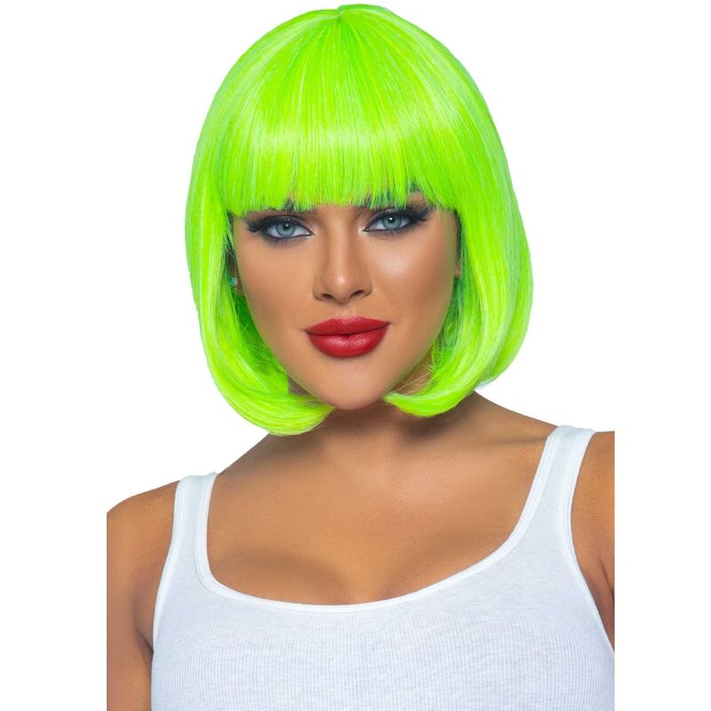 Leg Avenue Parrucca Bob Fluorescente - Lingerie