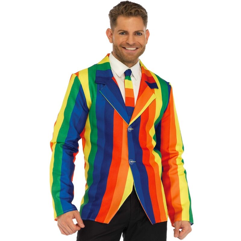 Leg Avenue Blazer + Cravatta Rainbow - Accessorio intimo
