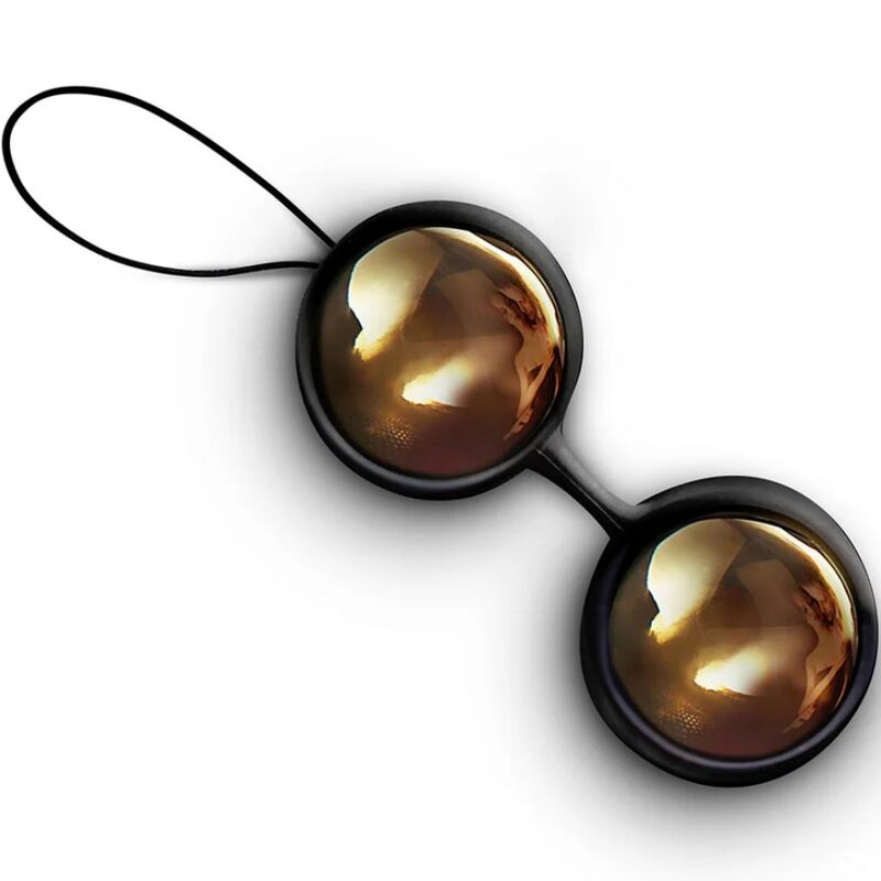 LELO Perline Luna - Palline Kegel, colore oro 20 carati