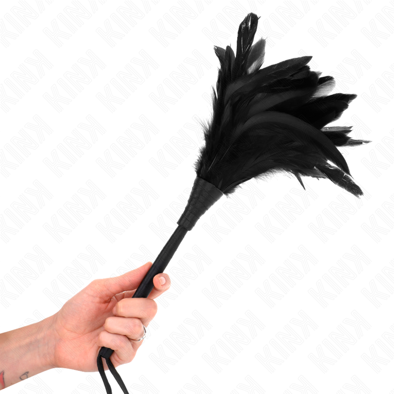 Kink Piume - Accessorio intimo, colore pollo sollegato corno nero 36