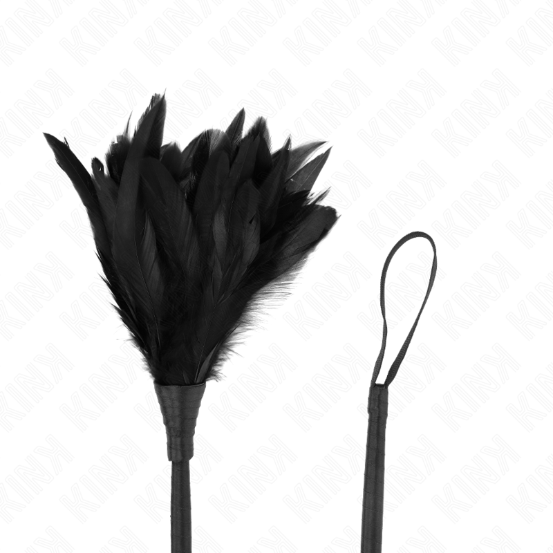 Kink Piume - Accessorio intimo, colore pollo sollegato corno nero 36 - nella confezione