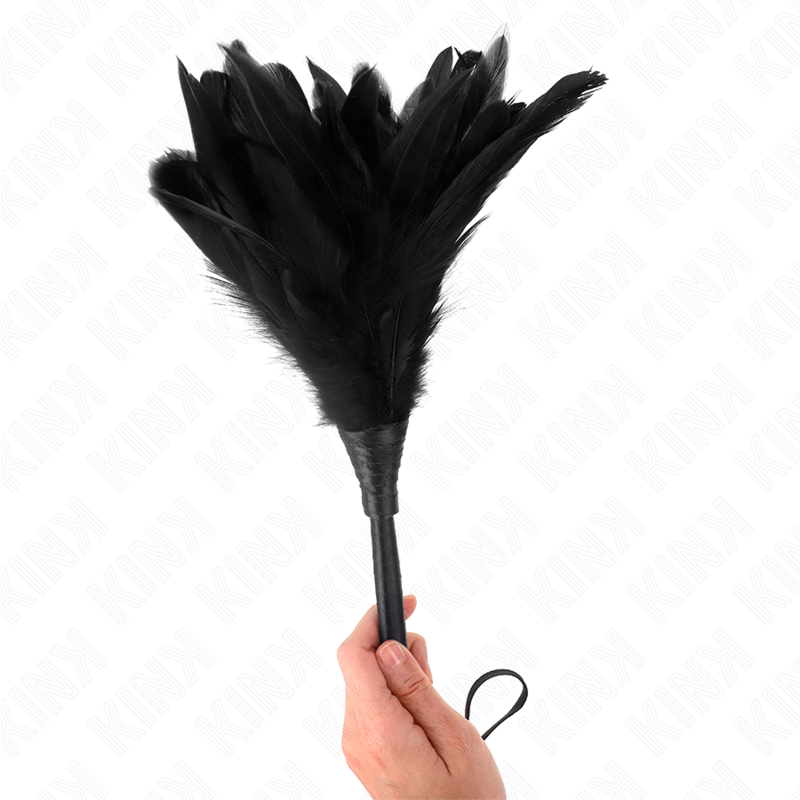 Kink Piume - Accessorio intimo, colore pollo sollegato corno nero 36 - dettaglio