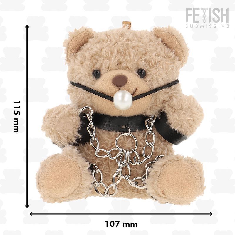 Fetish Submissive Fozzie Teddy Bear - Accessorio intimo - nella confezione