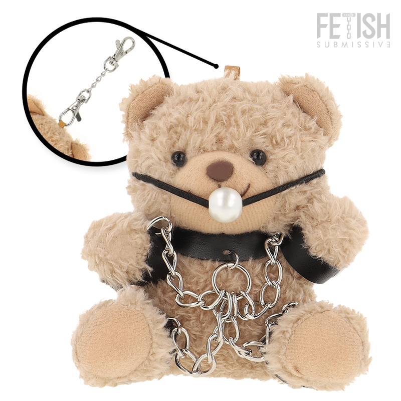 Fetish Submissive Fozzie Teddy Bear - Accessorio intimo - vista laterale