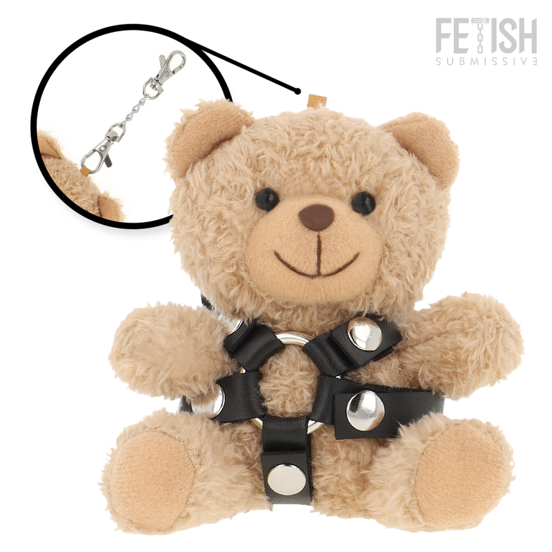 Fetish Submissive Bongo Teddy Bear - Accessorio intimo - vista laterale