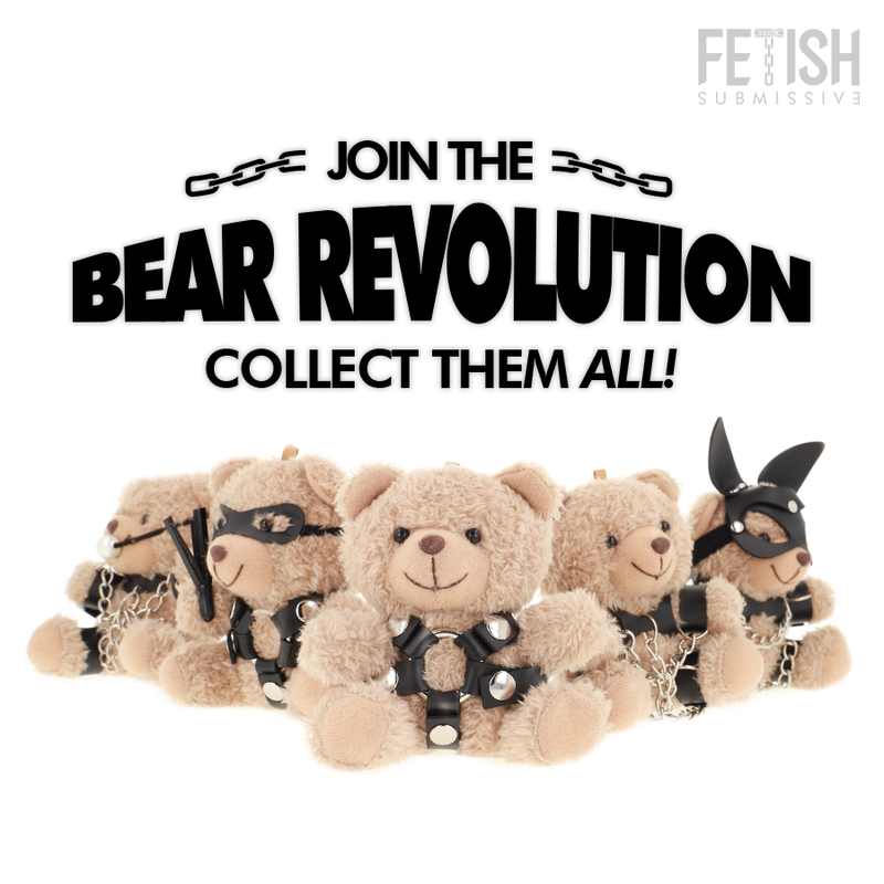 Fetish Submissive Bongo Teddy Bear - Accessorio intimo - vista frontale