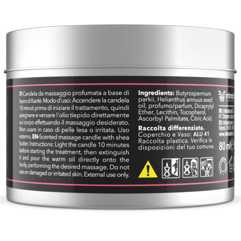 Intimateline Luxuria Candela - Olio da massaggio, kit da 3, colore standard - nella confezione