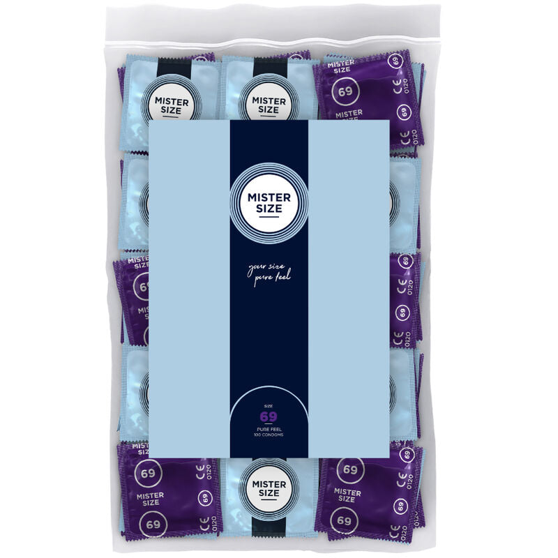 Mister Size 69 MM 100 pezzi - Preservativi