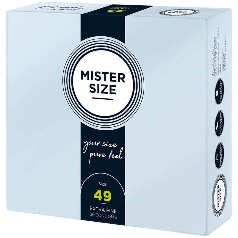 Mister Size 49 MM 36 pezzi - Preservativi - vista laterale