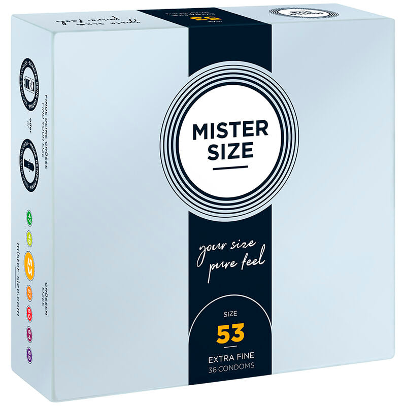 Mister Size 53 MM 36 pezzi - Preservativi