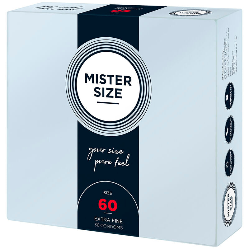 Mister Size 60 MM 36 pezzi - Preservativi - vista laterale