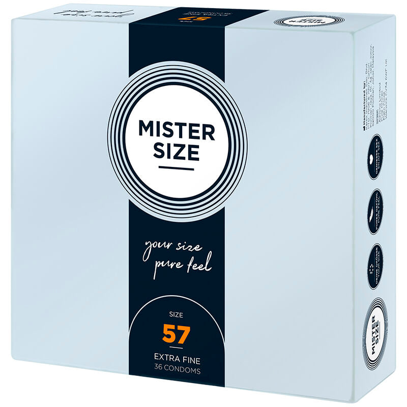 Mister Size 57 MM 36 pezzi - Preservativi - vista laterale