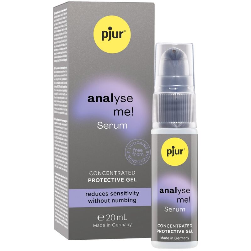 Pjur Analyze ME Siero Comfort 20 20 ml - Lubrificante, kit da 3