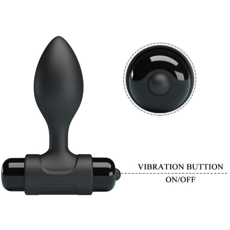 Pretty Love Vibra Butt 10 - Accessorio intimo - in mano per le dimensioni