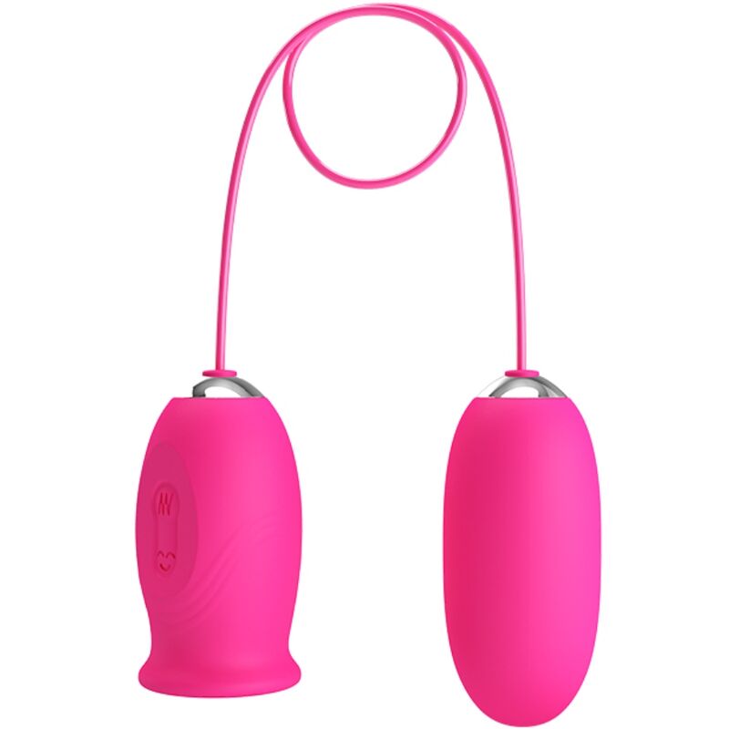 Pretty Love Ovulo - Ovetto massaggiante, colore margherita + lingua stimolante rosa