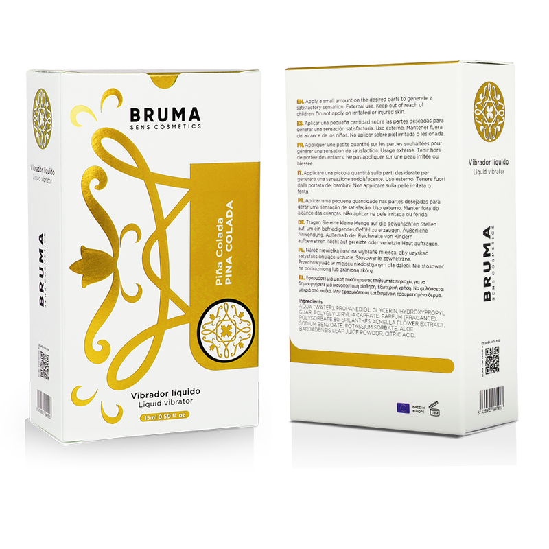 Bruma Liquido Ultra Scorrevole Pina Colada 15 - Accessorio intimo - vista frontale