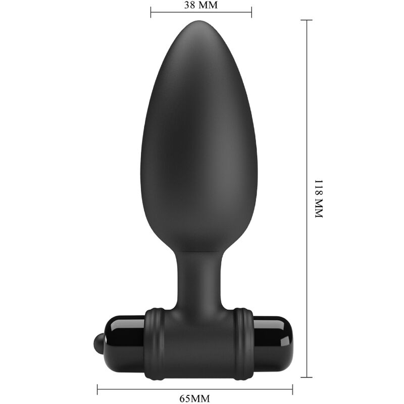 Pretty Love Vibra Butt Plug 2 Plug 10 - Accessorio intimo - dettaglio