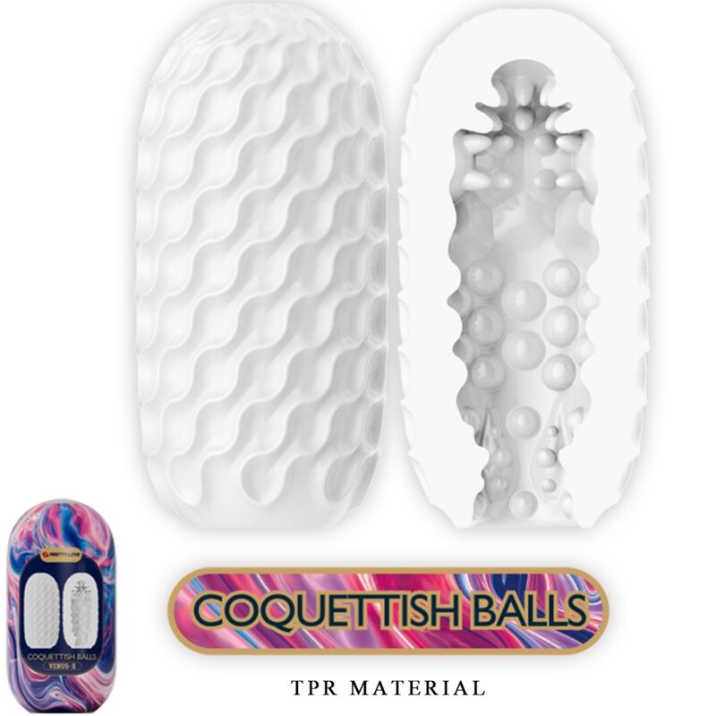 Pretty Love Coquetish Balls - Dispositivo per uomo - vista laterale
