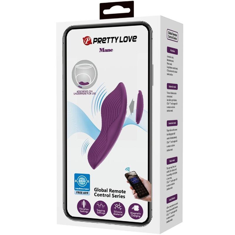 Pretty Love Mane Lay ON - Massaggiatore - retro