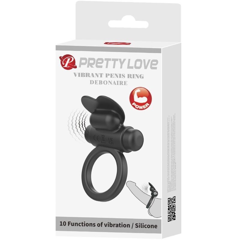 Pretty Love Debonaire - Anello per uomo - vista frontale