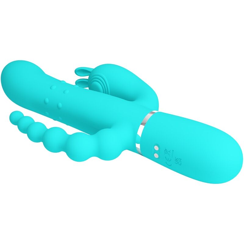 Pretty Love Cammy 4 - Massaggiatore doppio - in mano per le dimensioni