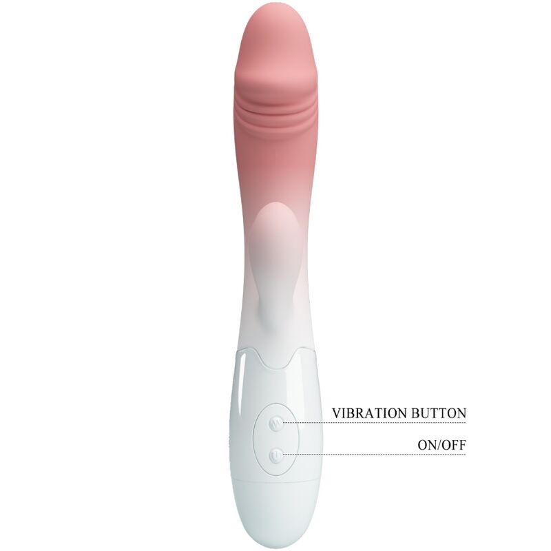 Pretty Love Snappy - Massaggiatore curvo, colore 30 rosa - in mano per le dimensioni