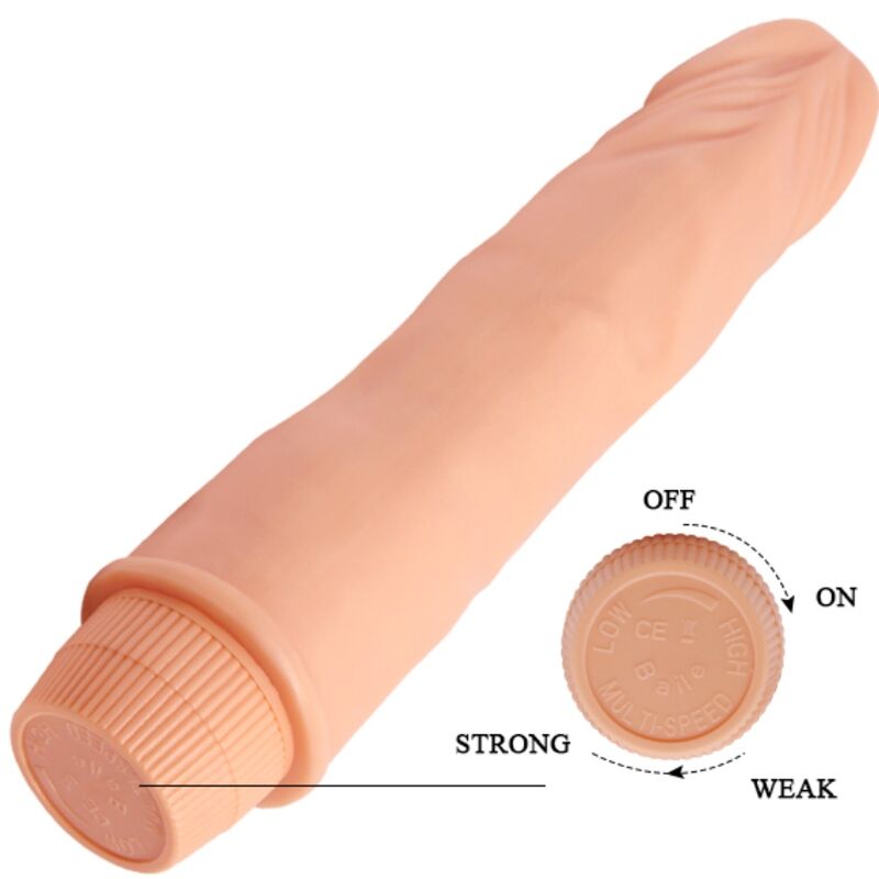 Baile Nano 21 CM Carne - Massaggiatore - in mano per le dimensioni