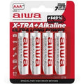 Aiwa Batteria Alcalina X Tra Aaa Lr03 Blister 4 - Accessorio intimo