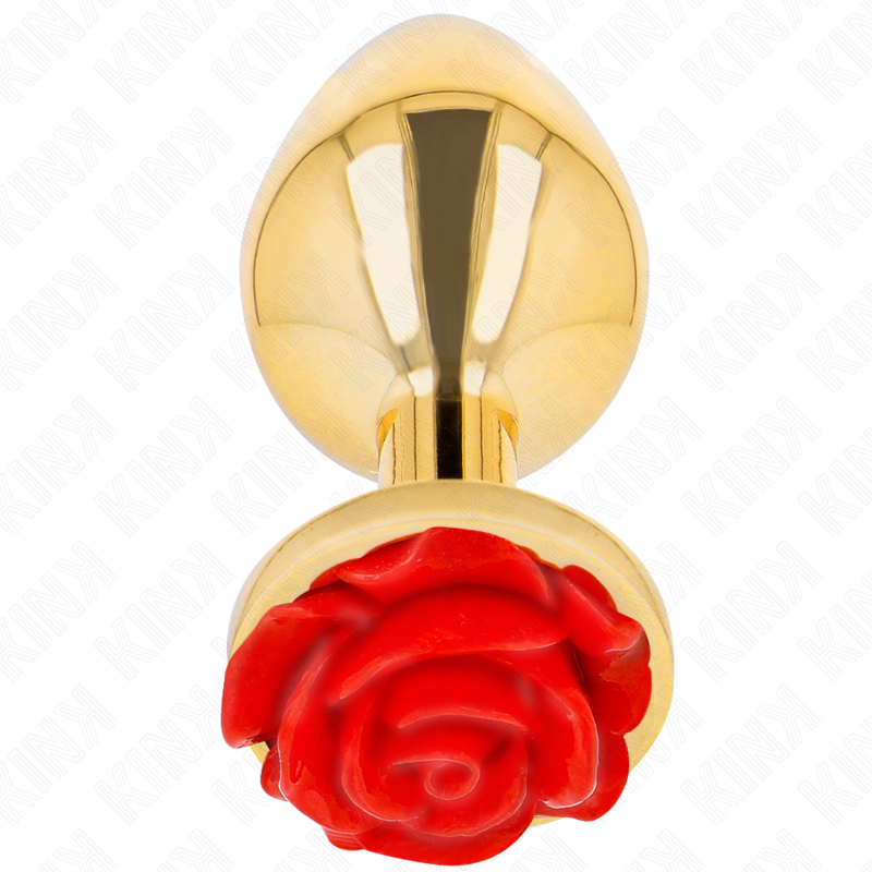 Kink Plug - Accessorio intimo, colore oro rosa rosso - dettaglio