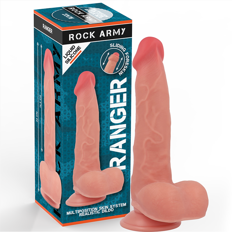 Rockarmy Liquido Ranger 22 CM O 3.6 CM - Accessorio intimo - vista laterale