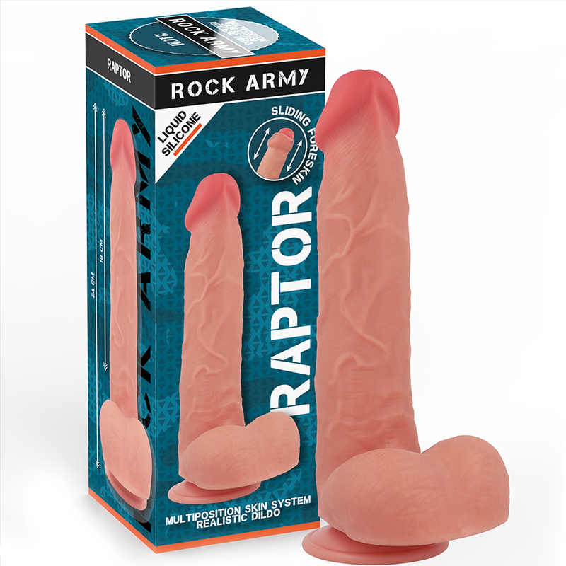 Rockarmy Liquido Raptor 24 CM O 4 CM - Accessorio intimo - vista laterale