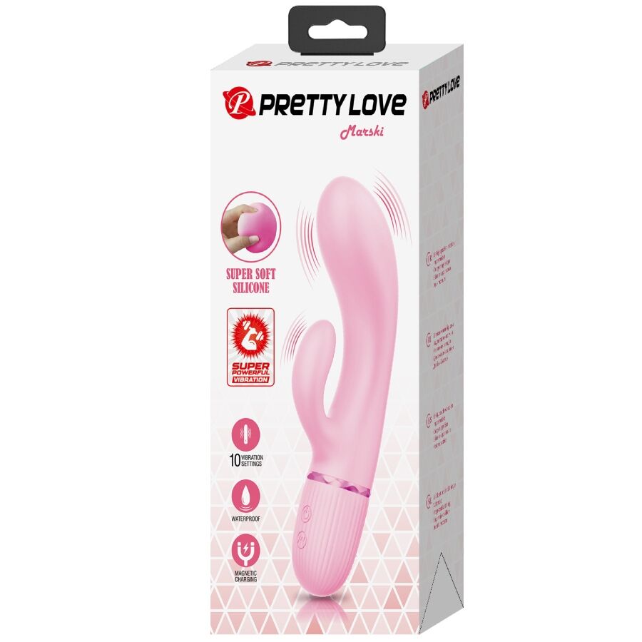 Pretty Love Marski - Massaggiatore doppio - nella confezione