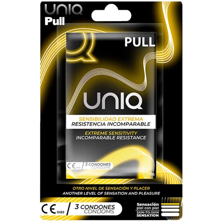 Uniq Senza Lattice 3 pezzi - Preservativi, kit da 3