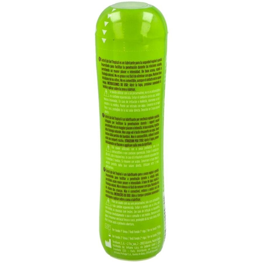 Control Lub Tropical 75 ml - Lubrificante, kit da 3 - vista laterale