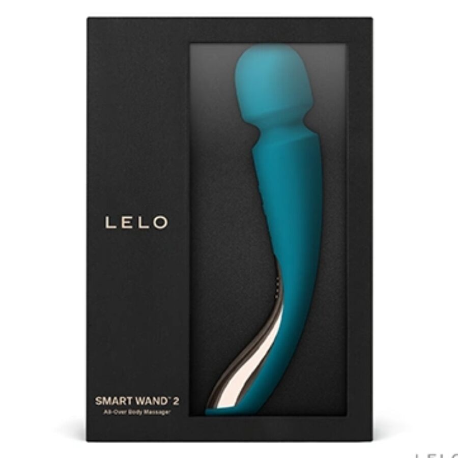 LELO Smart Medium Wand 2 Aqua - Massaggiatore - vista laterale