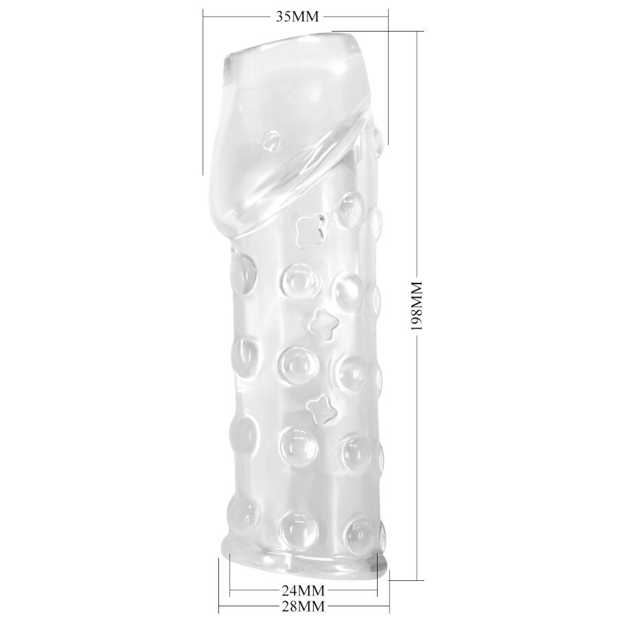 Pretty Love Guaina - Accessorio intimo, colore stretta volumizzante trasparente - vista frontale