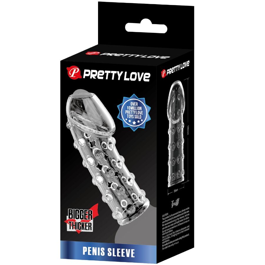 Pretty Love Guaina - Accessorio intimo, colore stretta volumizzante trasparente - vista laterale