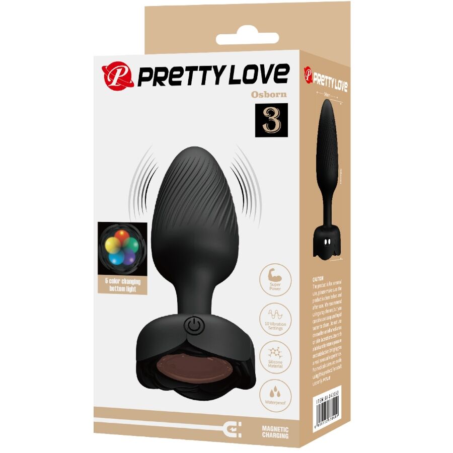 Pretty Love Osborn Plug - Accessorio intimo - dettaglio