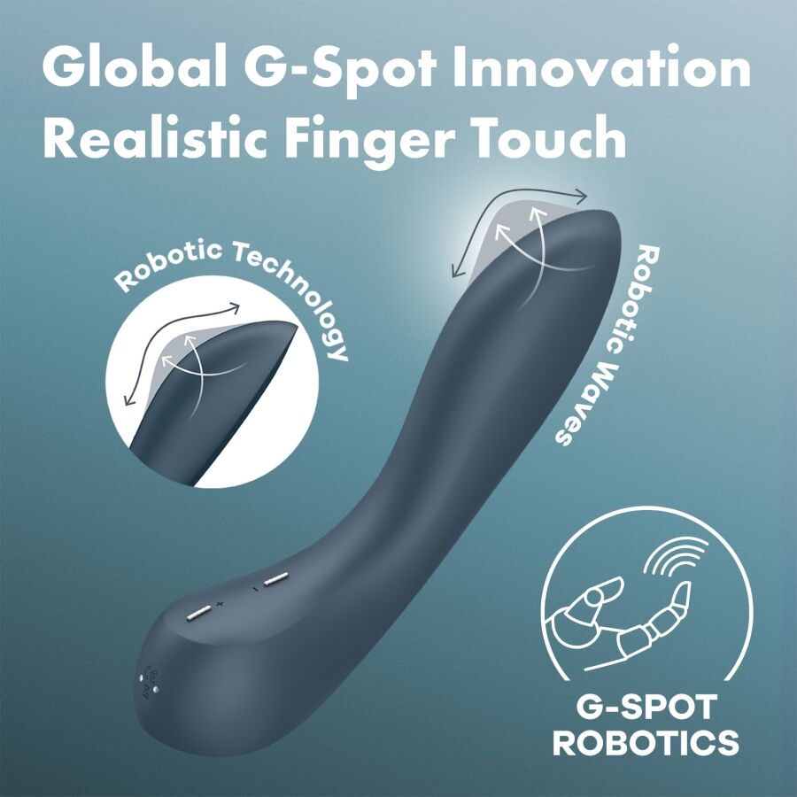Satisfyer Spot Wave 4 - Massaggiatore curvo - retro