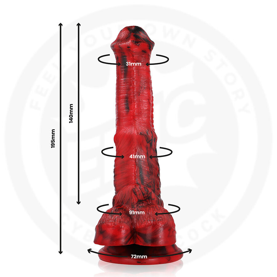 Epico Vulcanus Notte Drago - Accessorio intimo - vista laterale