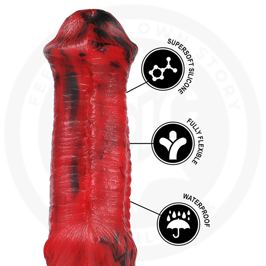 Epico Vulcanus Notte Drago - Accessorio intimo - retro