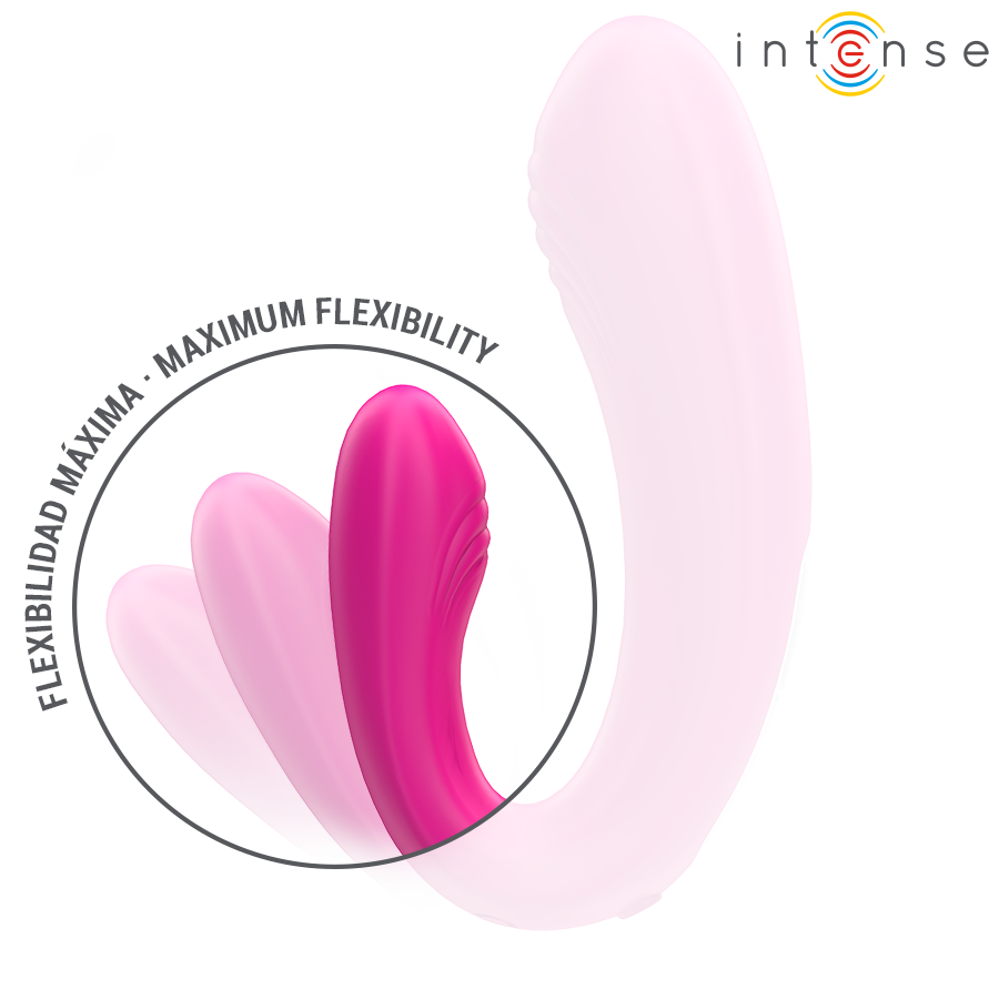 Intense Janet Dual - Massaggiatore di coppia - in mano per le dimensioni