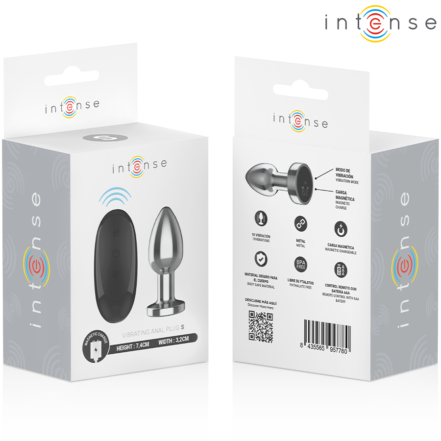 Intense Plug 10 - Accessorio intimo - vista frontale